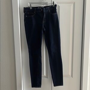 GAP Women's Straight Leg Jeans - Dark Blue